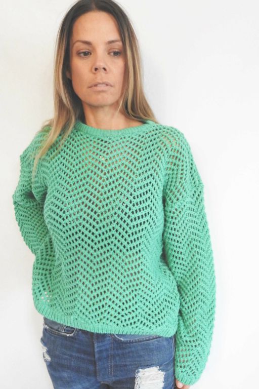 Vintage Green Knit